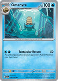 Omanyte 138/165 - SV Scarlet & Violet 151 Reverse Holofoil