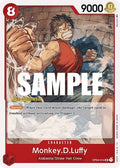 Monkey.D.Luffy (OP04-014) - Kingdoms of Intrigue Pre-Release Cards