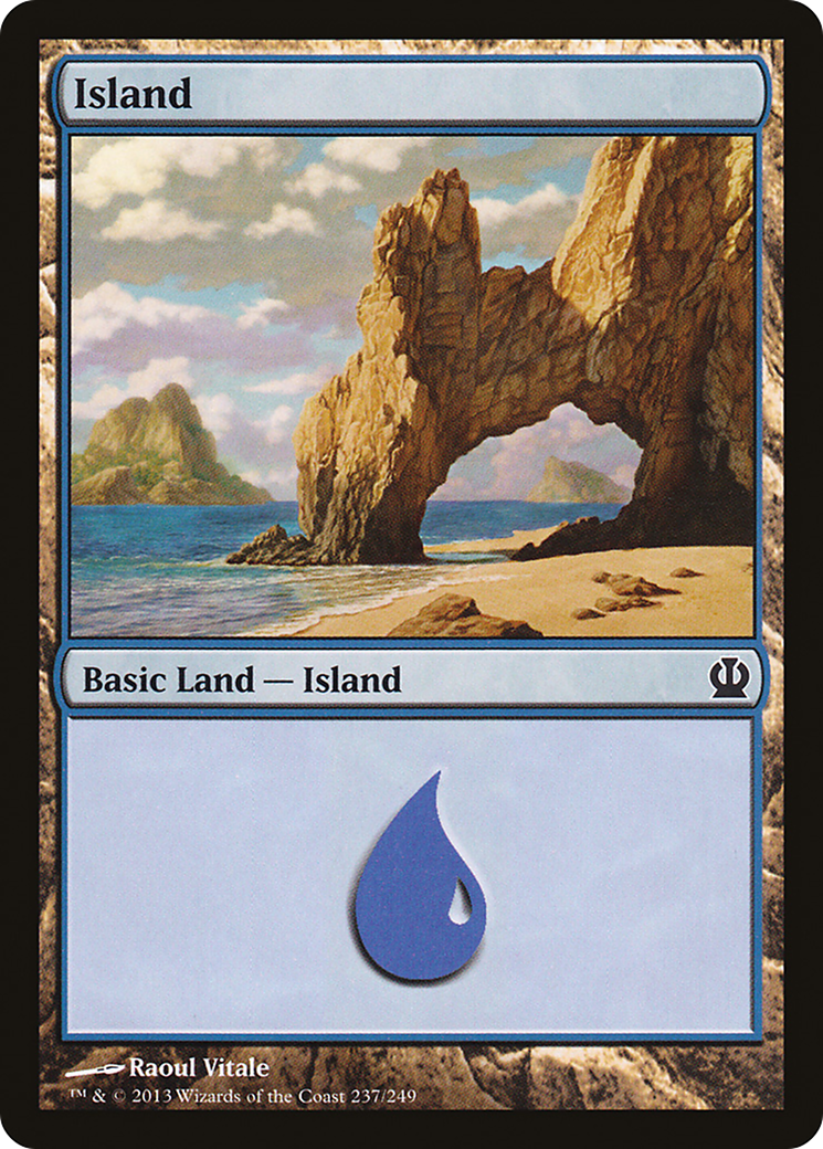 Island (THS-237) - Theros