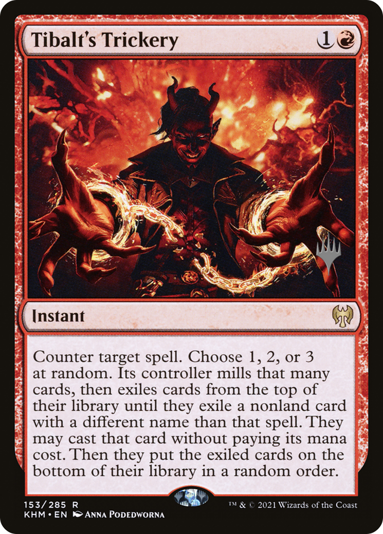 Tibalt's Trickery (PPKHM-153P) - Kaldheim Promos Foil
