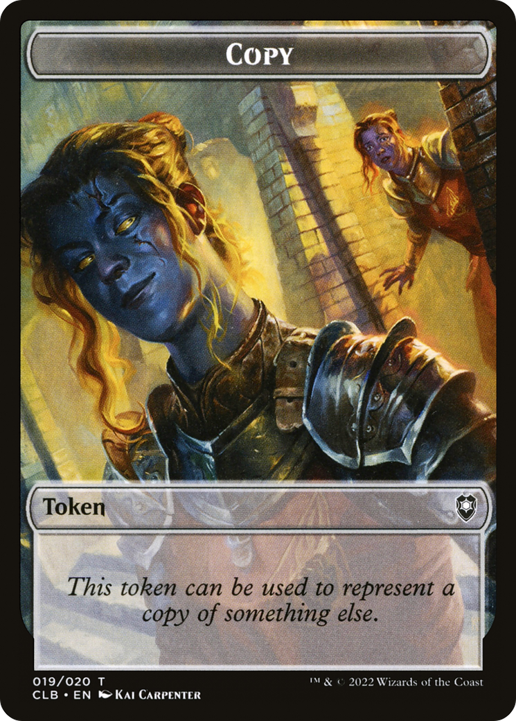 Copy (CLB-019) - Battle for Baldur's Gate Tokens Foil