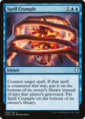 Spell Crumple (CM2-050) - Commander Anthology Volume II