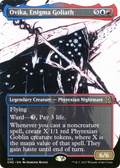 Ovika, Enigma Goliath (ONE-322) - Phyrexia: All Will Be One: (Showcase) (Borderless)
