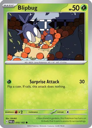Blipbug 010/182 - SV04 Paradox Rift Reverse Holofoil