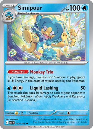 Simipour 042/182 - SV04 Paradox Rift