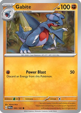 Gabite 095/182 - SV04 Paradox Rift Reverse Holofoil