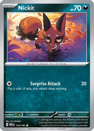 Nickit 119/182 - SV04 Paradox Rift