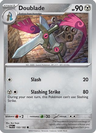 Doublade 132/182 - SV04 Paradox Rift Reverse Holofoil