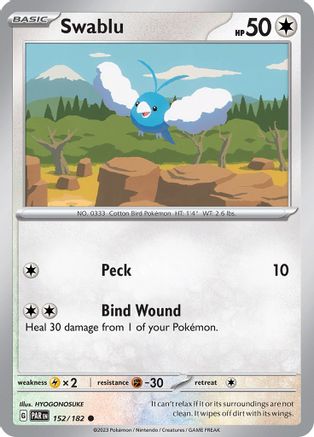 Swablu 152/182 - SV04 Paradox Rift