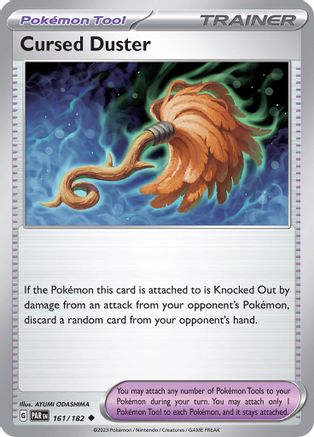 Cursed Duster 161/182 - SV04 Paradox Rift Reverse Holofoil
