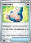 Snorlax Doll 175/182 - SV04 Paradox Rift