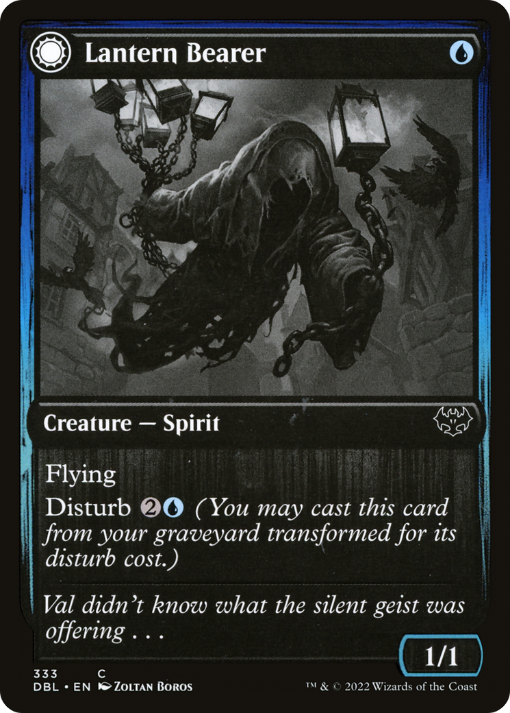 Lantern Bearer // Lanterns' Lift (DBL-333) - Innistrad: Double Feature: (Double Faced Transform)