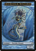 Merfolk Wizard (LRW-004) - Lorwyn Tokens