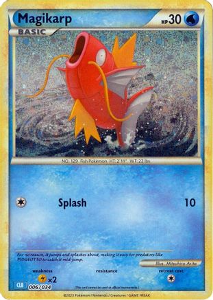 Magikarp 006/034 - Trading Card Game Classic Holofoil
