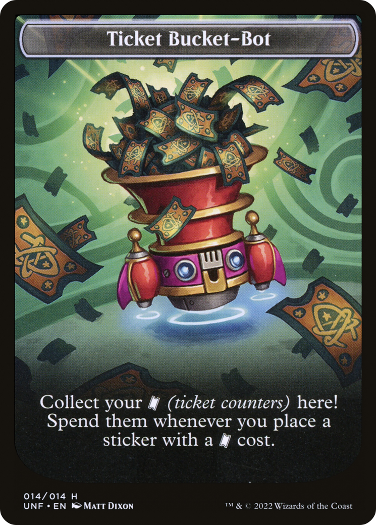 Ticket Bucket-Bot (UNF-014) - Unfinity Tokens