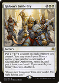 Gideon's Battle Cry (WAR-267) - War of the Spark