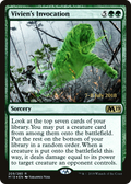 Vivien's Invocation (PRE-209S) - Core Set 2019 Promos Foil