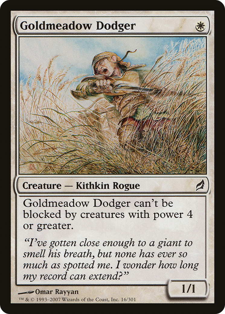 Goldmeadow Dodger (LRW-016) - Lorwyn Foil