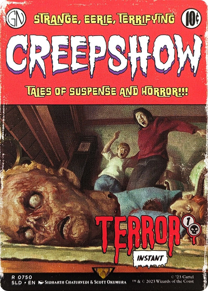 Terror // Terror (SLD-750) - Secret Lair Drop (Borderless) Foil