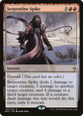 Serpentine Spike (BFZ-133) - Battle for Zendikar: (devoid)