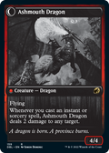 Smoldering Egg // Ashmouth Dragon (DBL-159) - Innistrad: Double Feature: (Double Faced Transform)