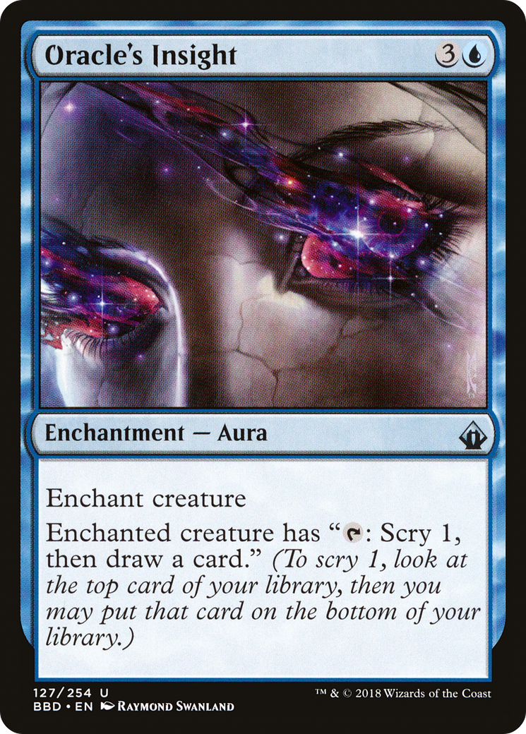 Oracle's Insight (BBD-127) - Battlebond Foil