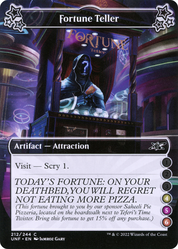 Fortune Teller (UNF-212) - Unfinity Foil