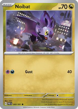 Noibat 068/091 - SV Paldean Fates
