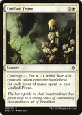 Unified Front (BFZ-053) - Battle for Zendikar