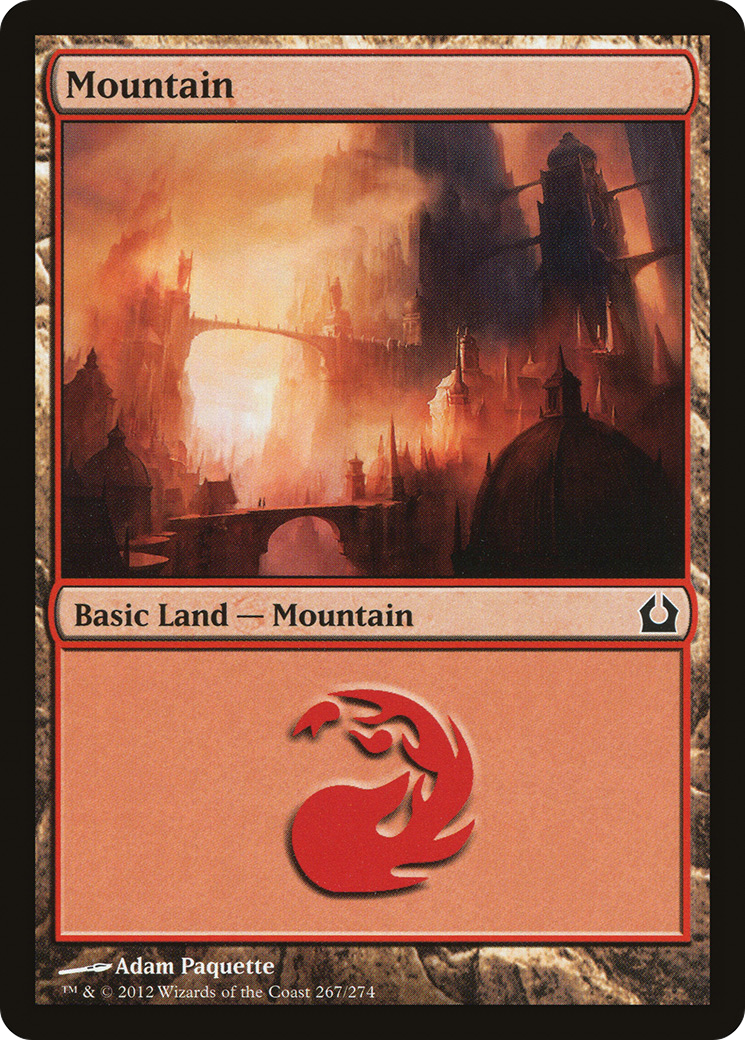 Mountain (RTR-267) - Return to Ravnica Foil