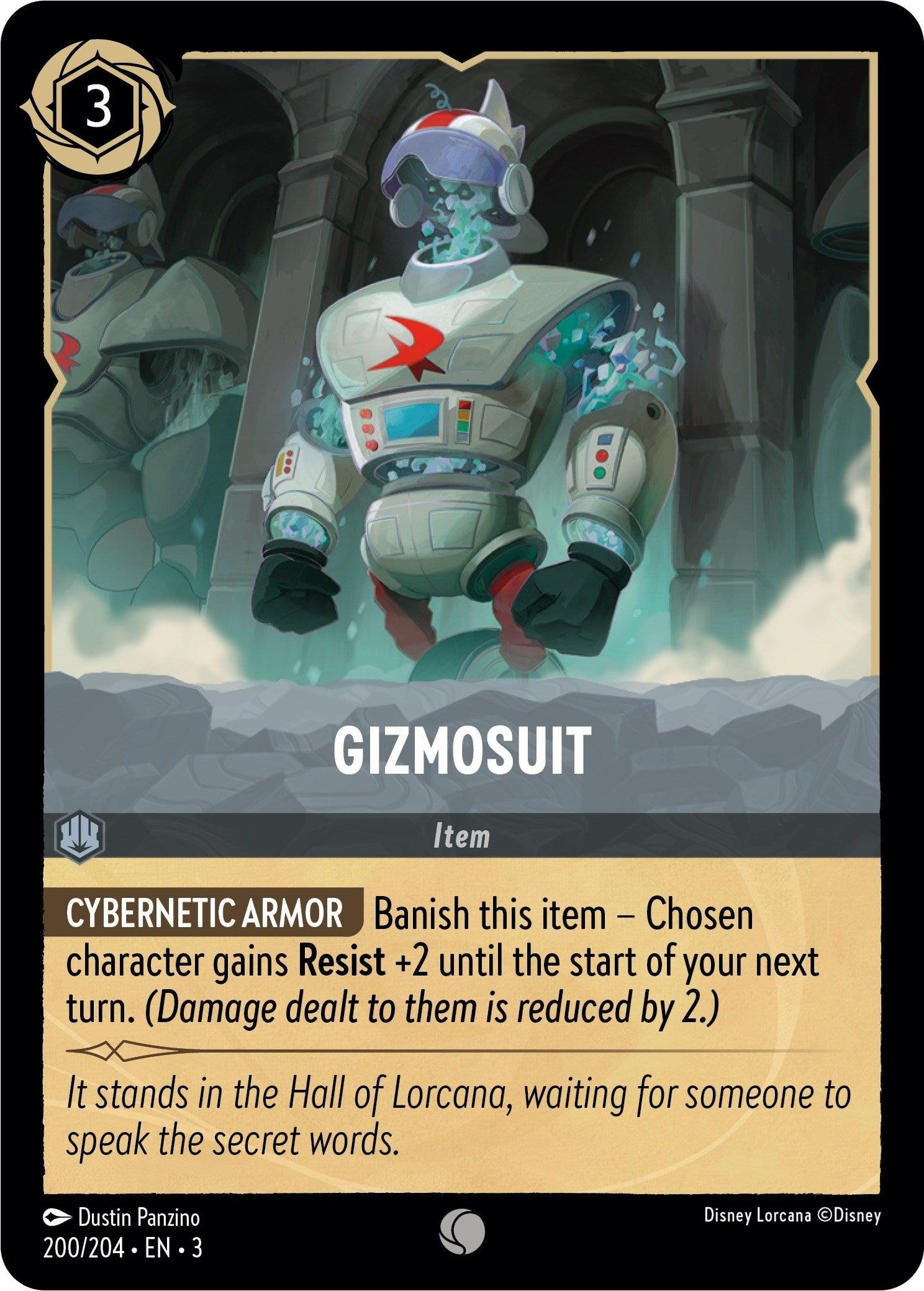 Gizmosuit (200/204) - Into the Inklands Cold Foil