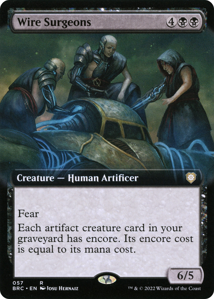 Wire Surgeons (BRC-057) - The Brothers' War Commander: (Extended Art)