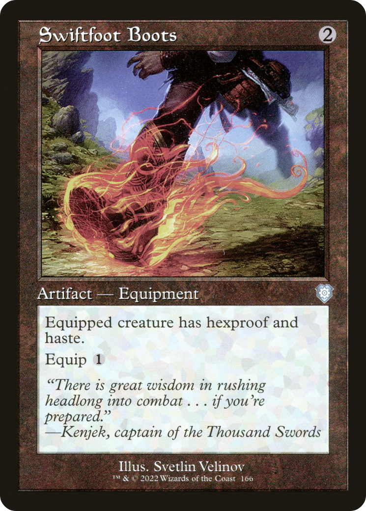 Swiftfoot Boots (BRC-166) - The Brothers' War Commander