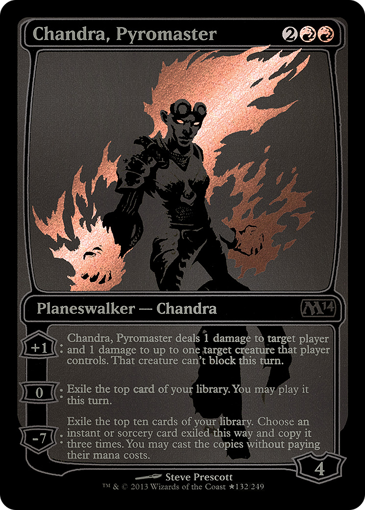 Chandra, Pyromaster (MEDIA-132★) - San Diego Comic-Con 2013 Foil