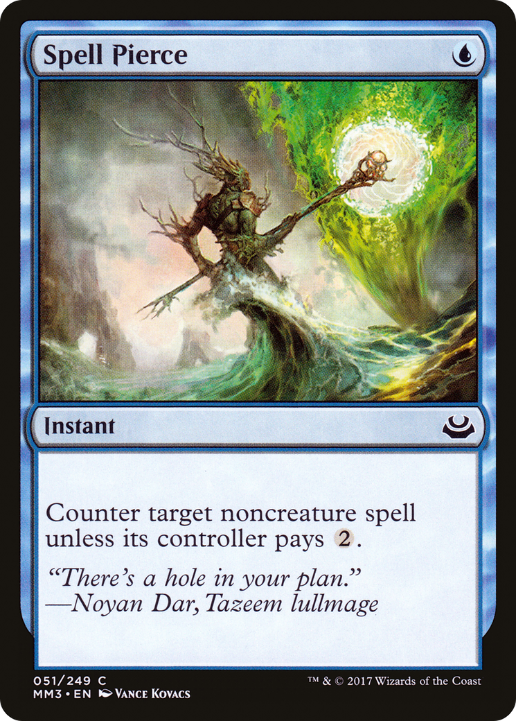 Spell Pierce (MM3-051) - Modern Masters 2017