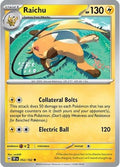 Raichu 052/162 - SV05 Temporal Forces Reverse Holofoil