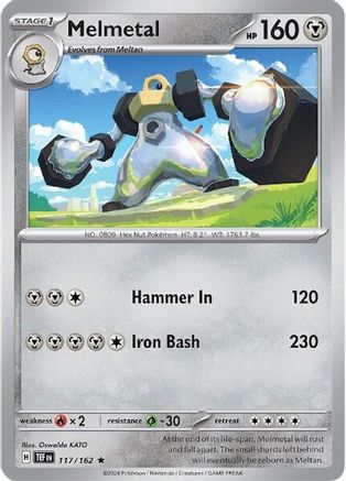 Melmetal 117/162 - SV05 Temporal Forces Reverse Holofoil