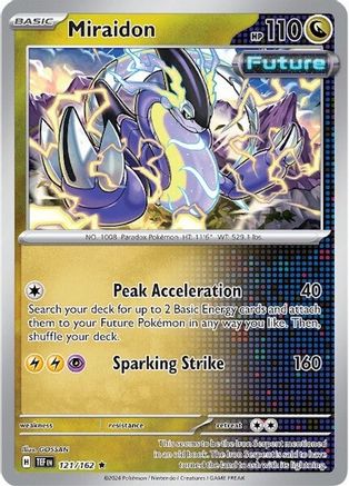 Miraidon 121/162 - SV05 Temporal Forces Reverse Holofoil