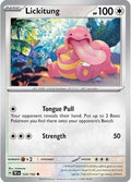 Lickitung 124/162 - SV05 Temporal Forces Reverse Holofoil
