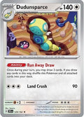 Dudunsparce 129/162 - SV05 Temporal Forces Reverse Holofoil
