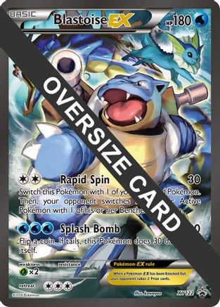 Blastoise EX XY122/null - Jumbo Cards Holofoil