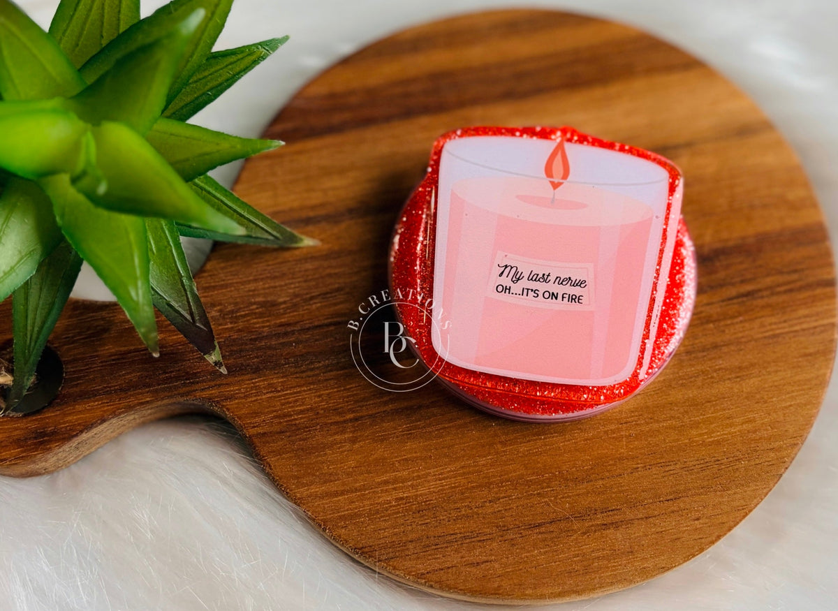 My last nerve candle, Mag Grip