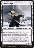 Grim Draugr (KHM-096) - Kaldheim: (snow)