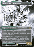 Melira, the Living Cure (ONE-333) - Phyrexia: All Will Be One: (Showcase) (Borderless) Foil