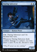 Daring Saboteur (NCC-217) - New Capenna Commander