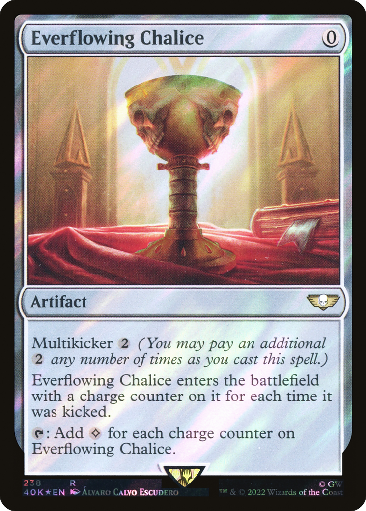 Everflowing Chalice (40K-238★) - Warhammer 40,000 Commander Foil