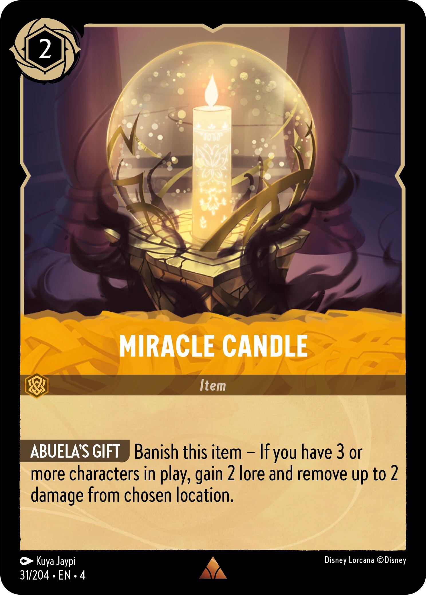 Miracle Candle (31/204) - Ursulas Return Cold Foil