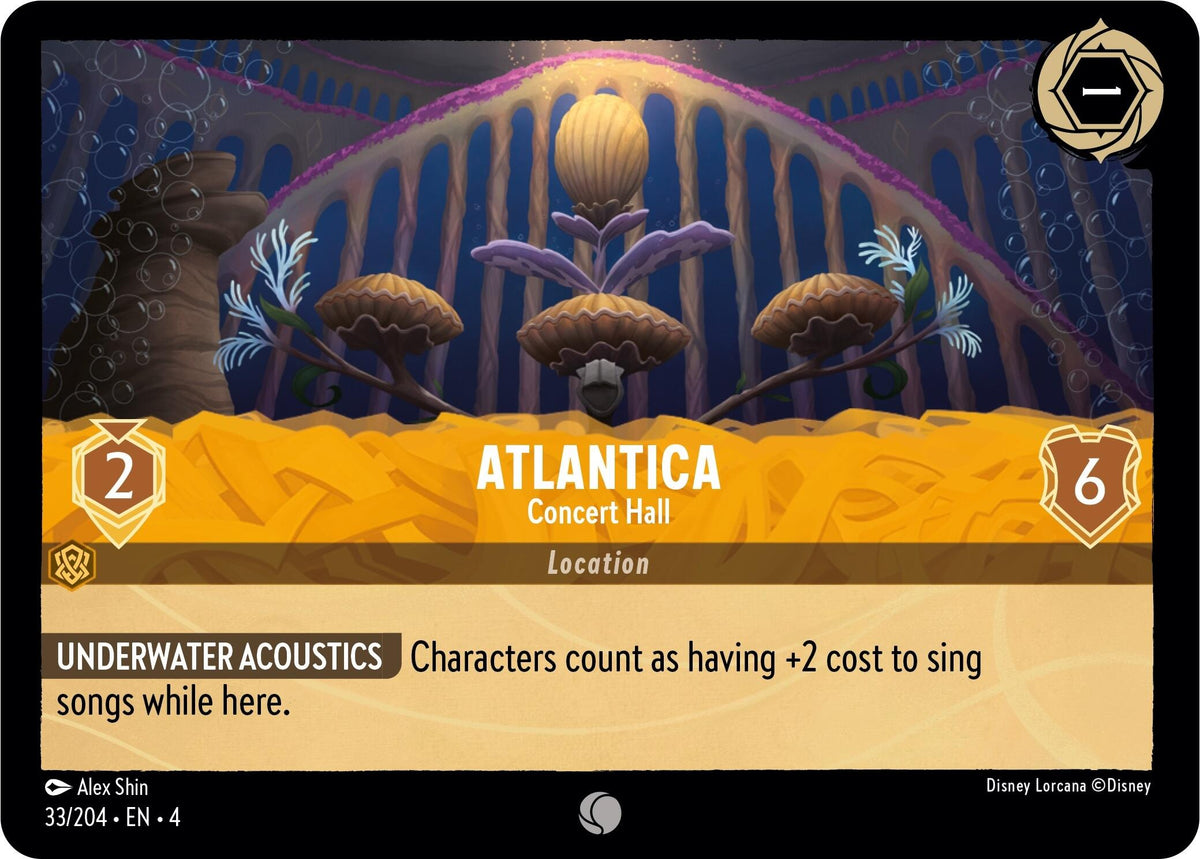 Atlantica - Concert Hall (33/204) - Ursulas Return Cold Foil