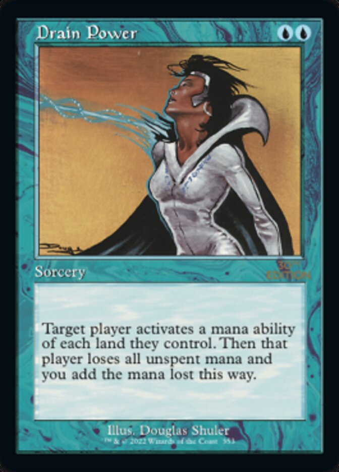 Drain Power (Retro Frame) (30A-353) - 30th Anniversary Edition