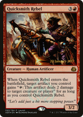 Quicksmith Rebel (LARP-093) - Aether Revolt Promos Foil